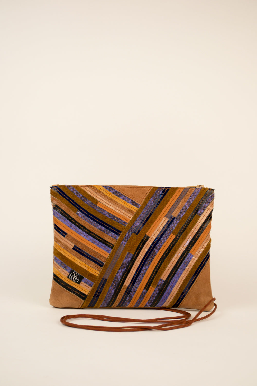 Festival Bag Crazy Stripes / Black