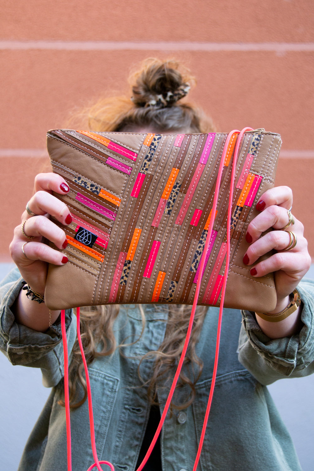 Sac Festival Crazy Stripes Noir