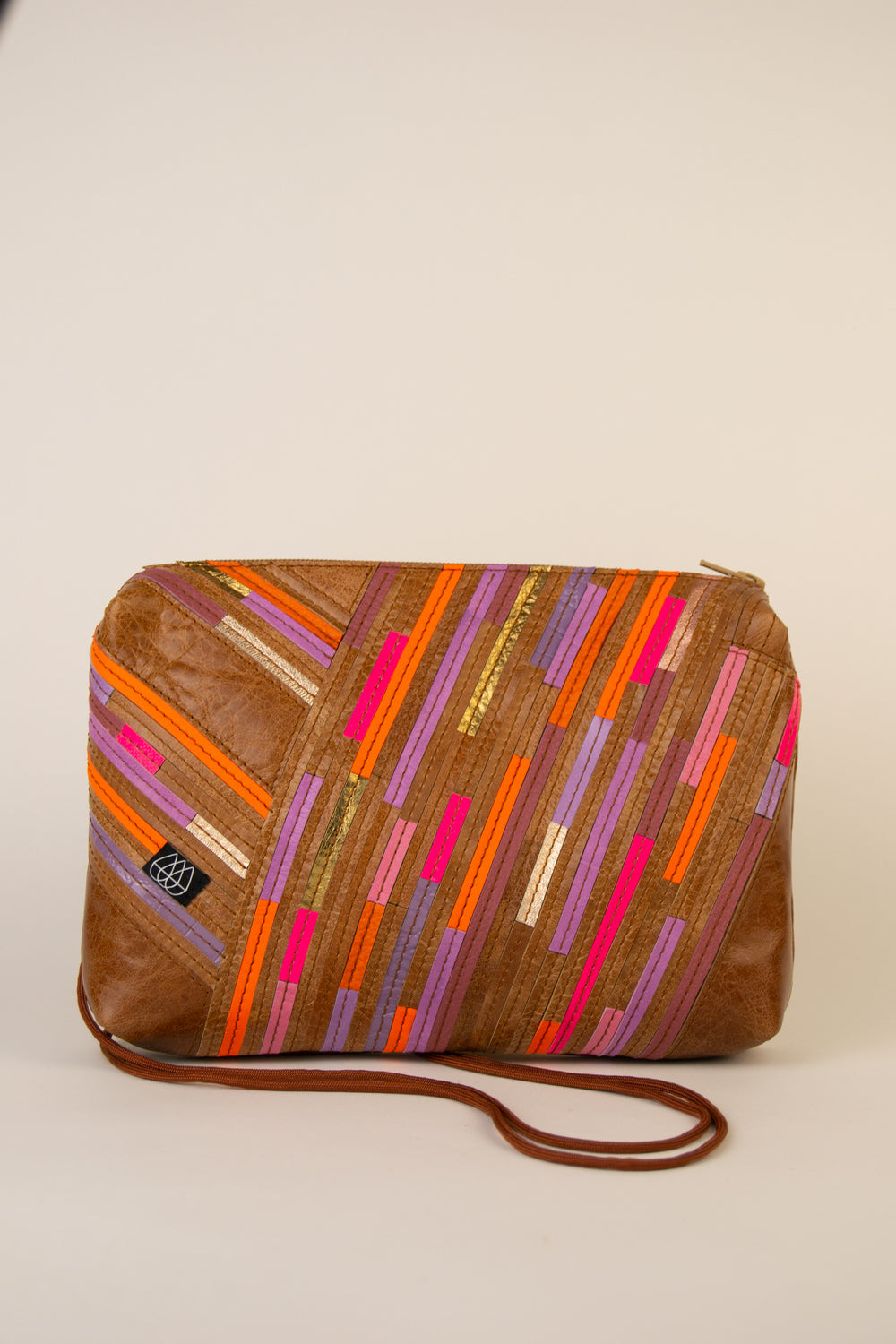 Festival Bag Crazy Stripes / Black
