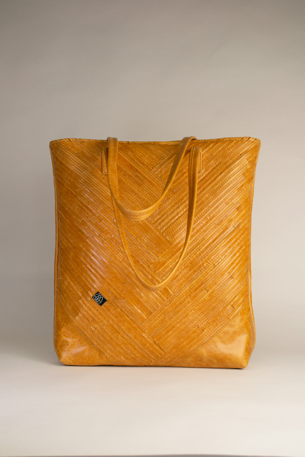Pineapple Bag Crazy Stripes Cognac