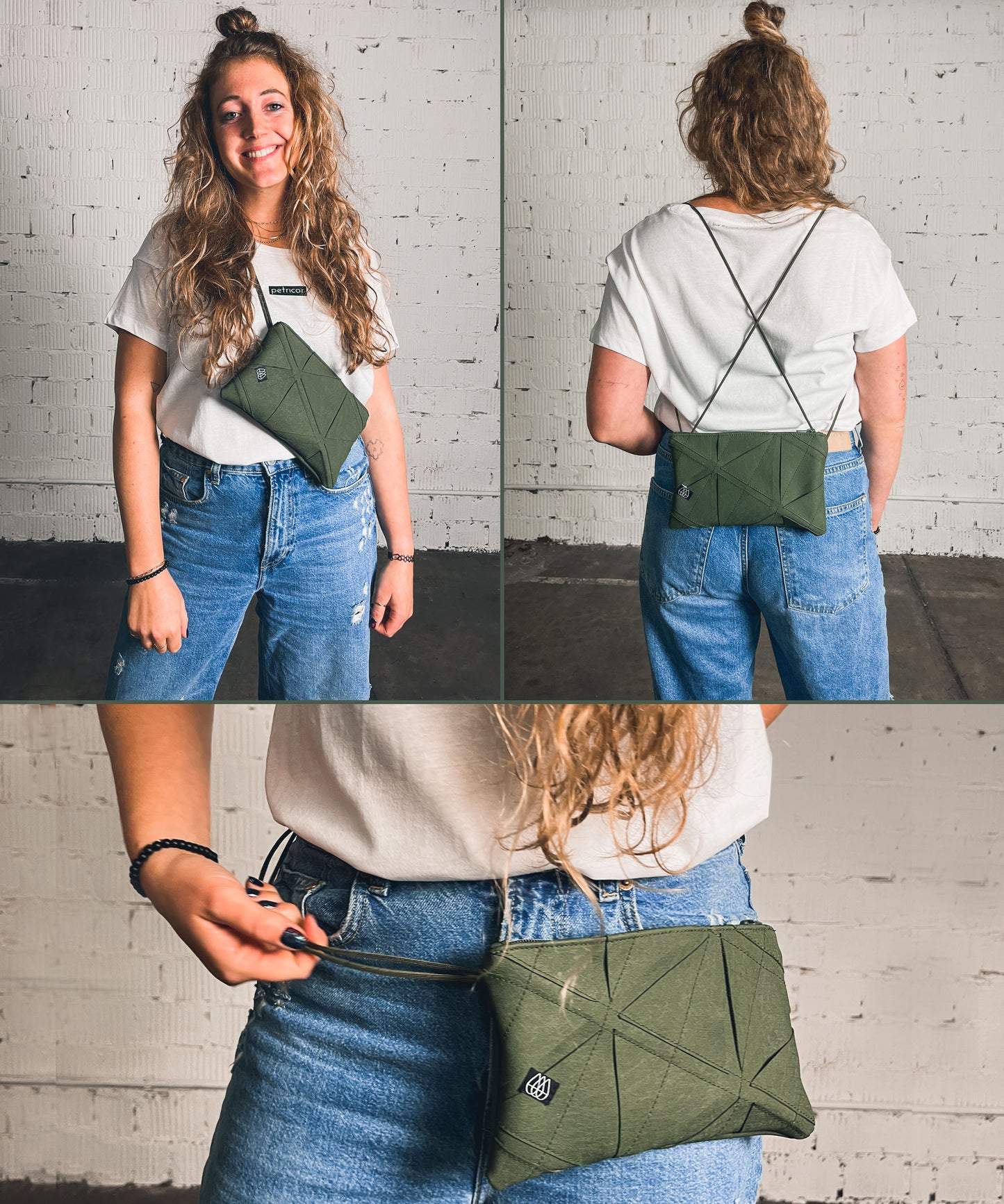 Festival Bag Fiber Oliv