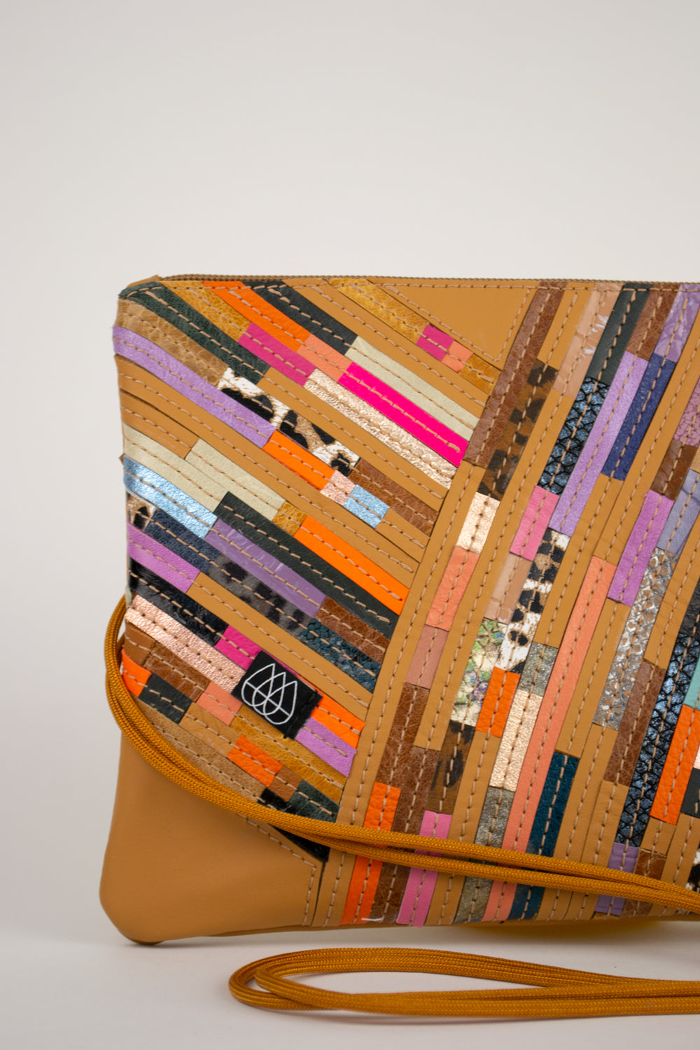 Festival Bag Crazy Stripes / Black