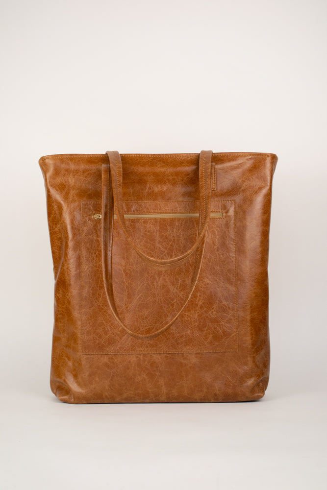 Pineapple Bag Crazy Stripes Cognac