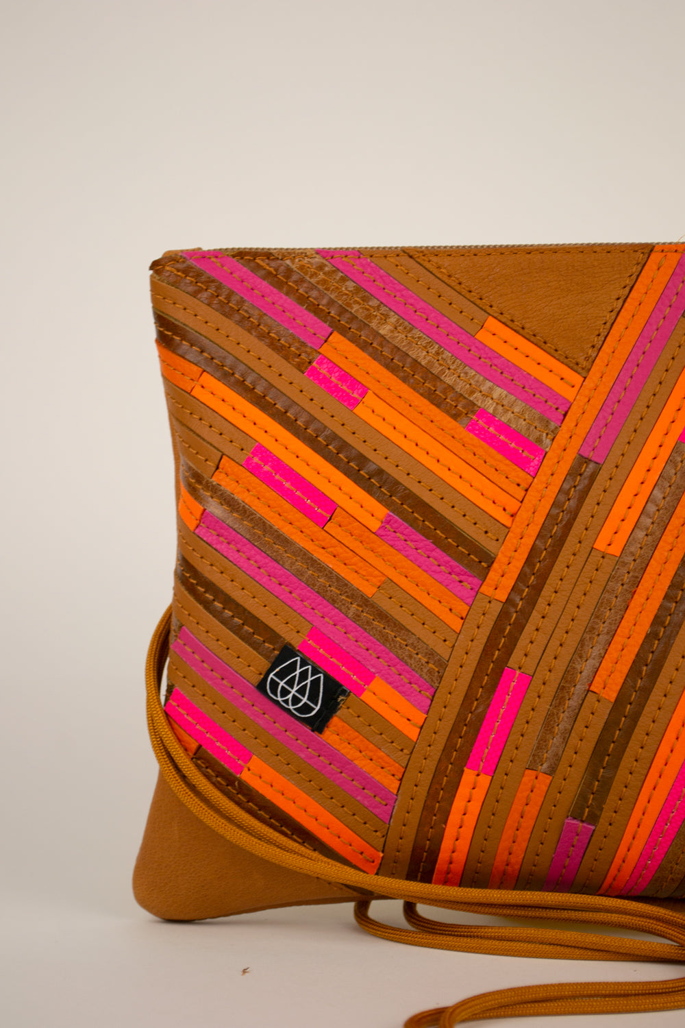 Festival Bag Crazy Stripes / Black