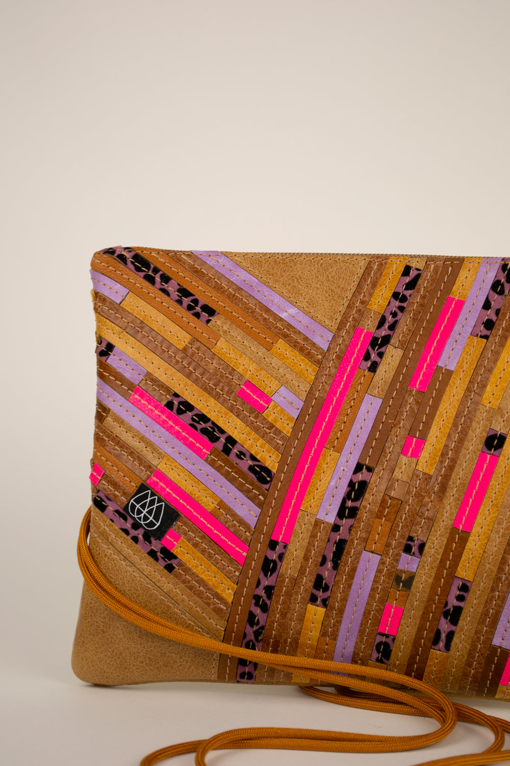 Festival Bag Crazy Stripes / Black