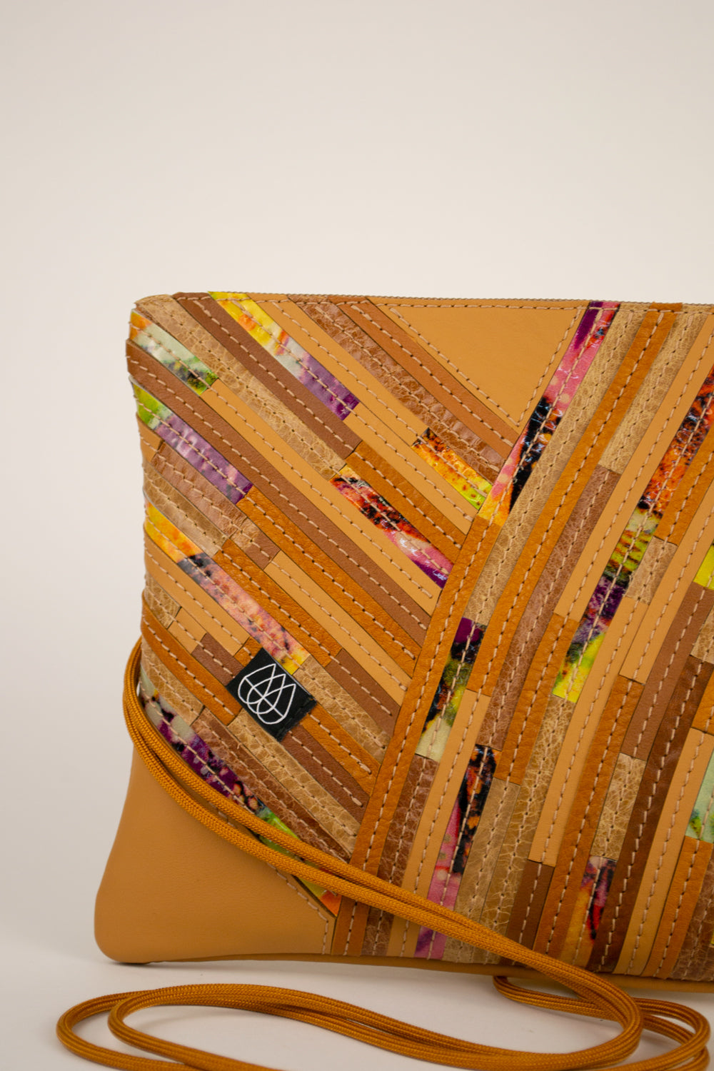 Festival Bag Crazy Stripes / Black