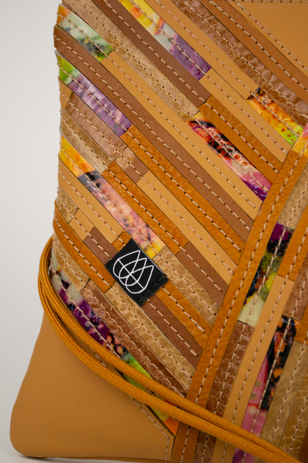Festival Bag Crazy Stripes / Black