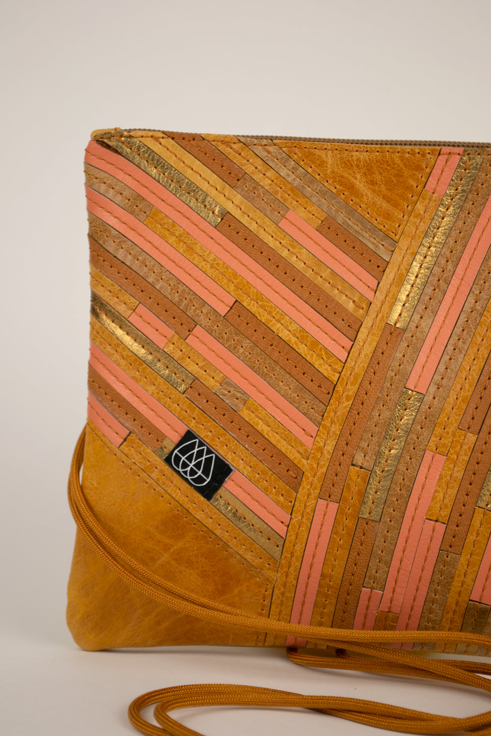 Festivaltasche Crazy Stripes / Golden Peach / Medium
