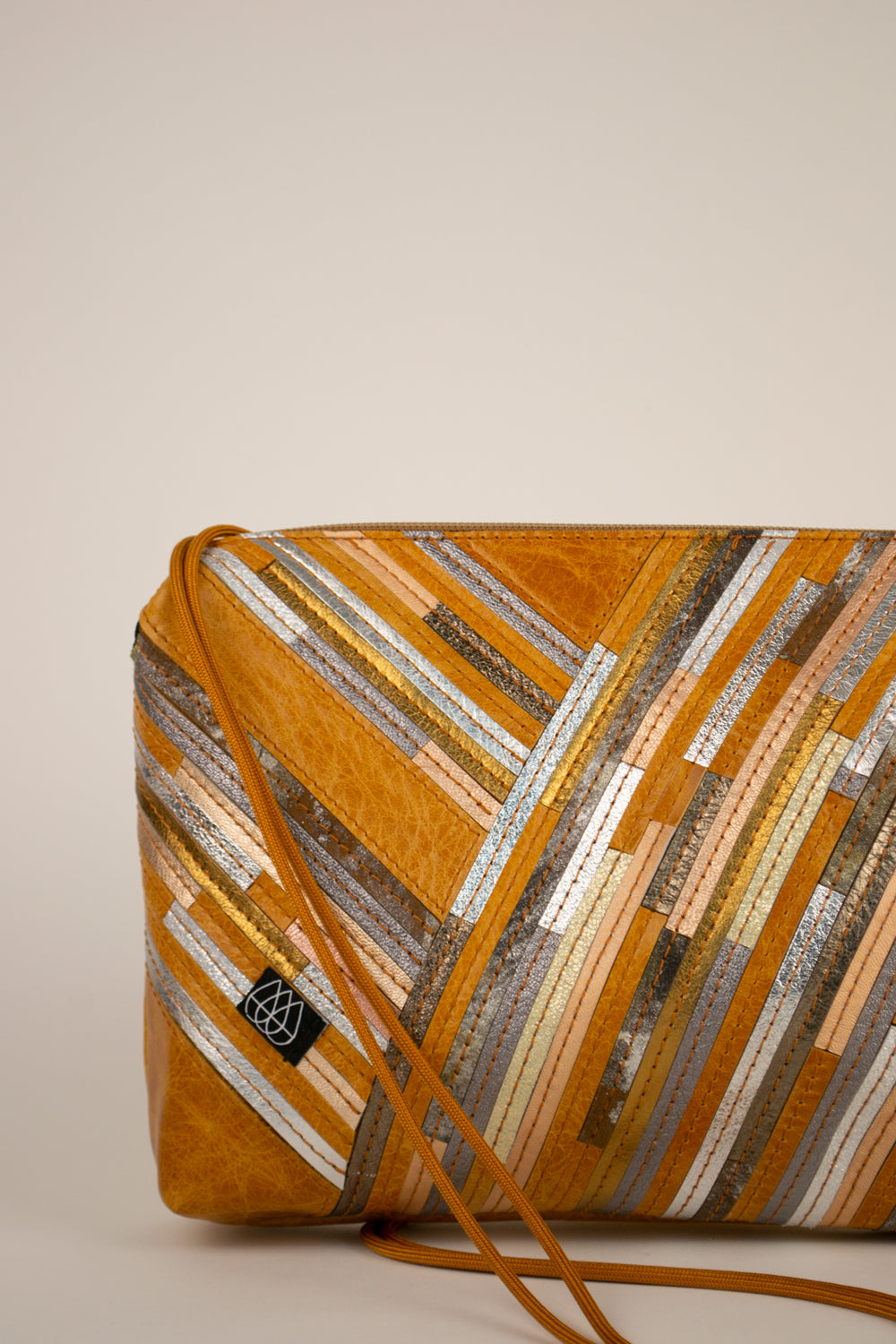 Festival Bag Crazy Stripes / Black