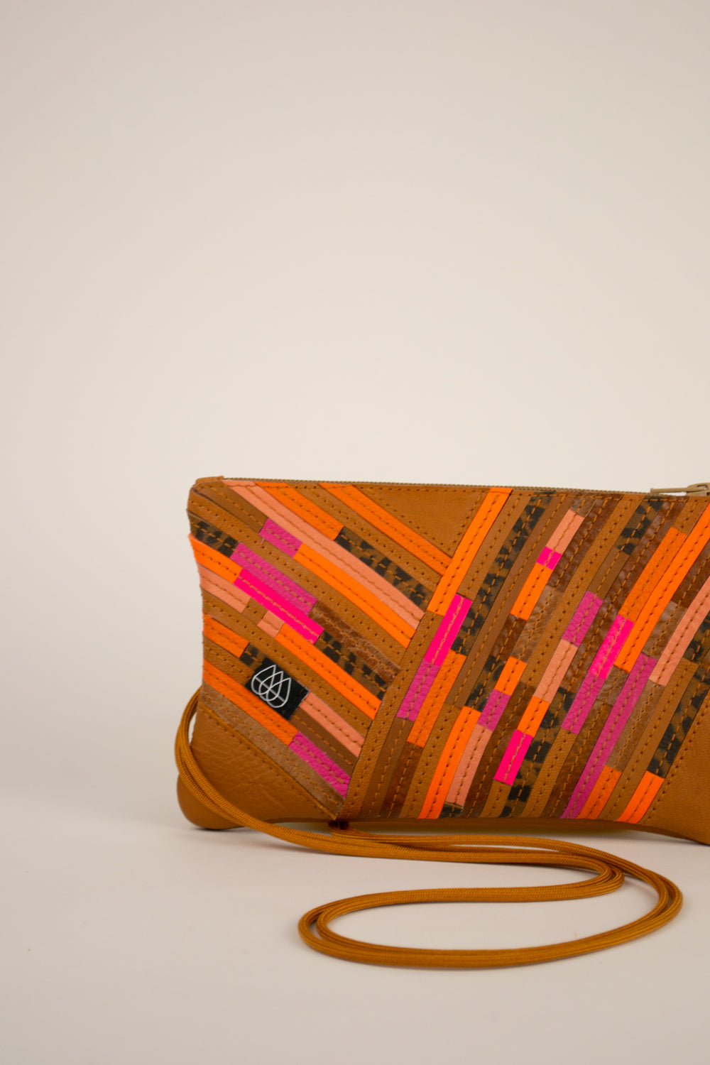 Festival Bag Crazy Stripes / Black