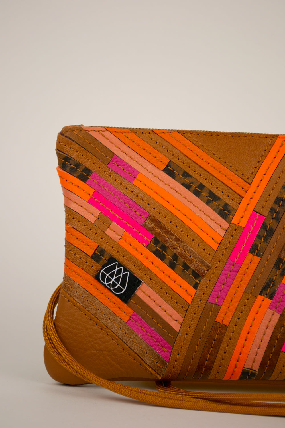 Festival Bag Crazy Stripes / Black