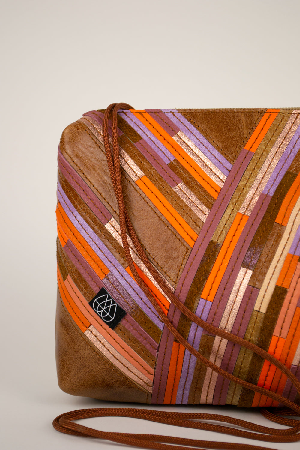 Festival Bag Crazy Stripes / Black