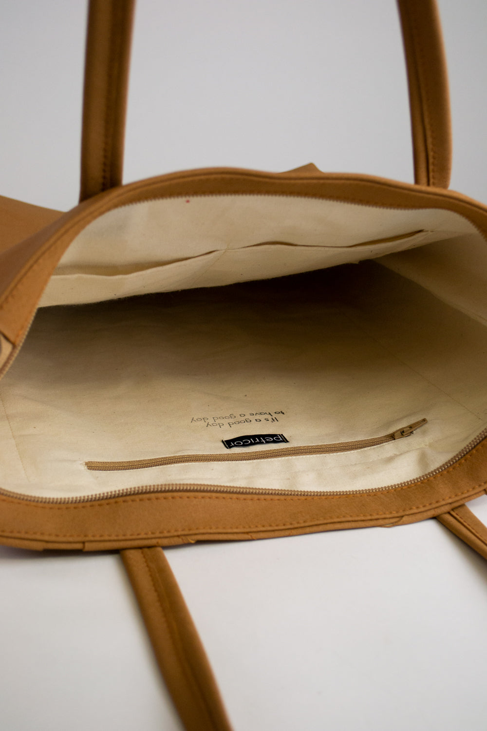 Pineapple Bag Fiber Cognac