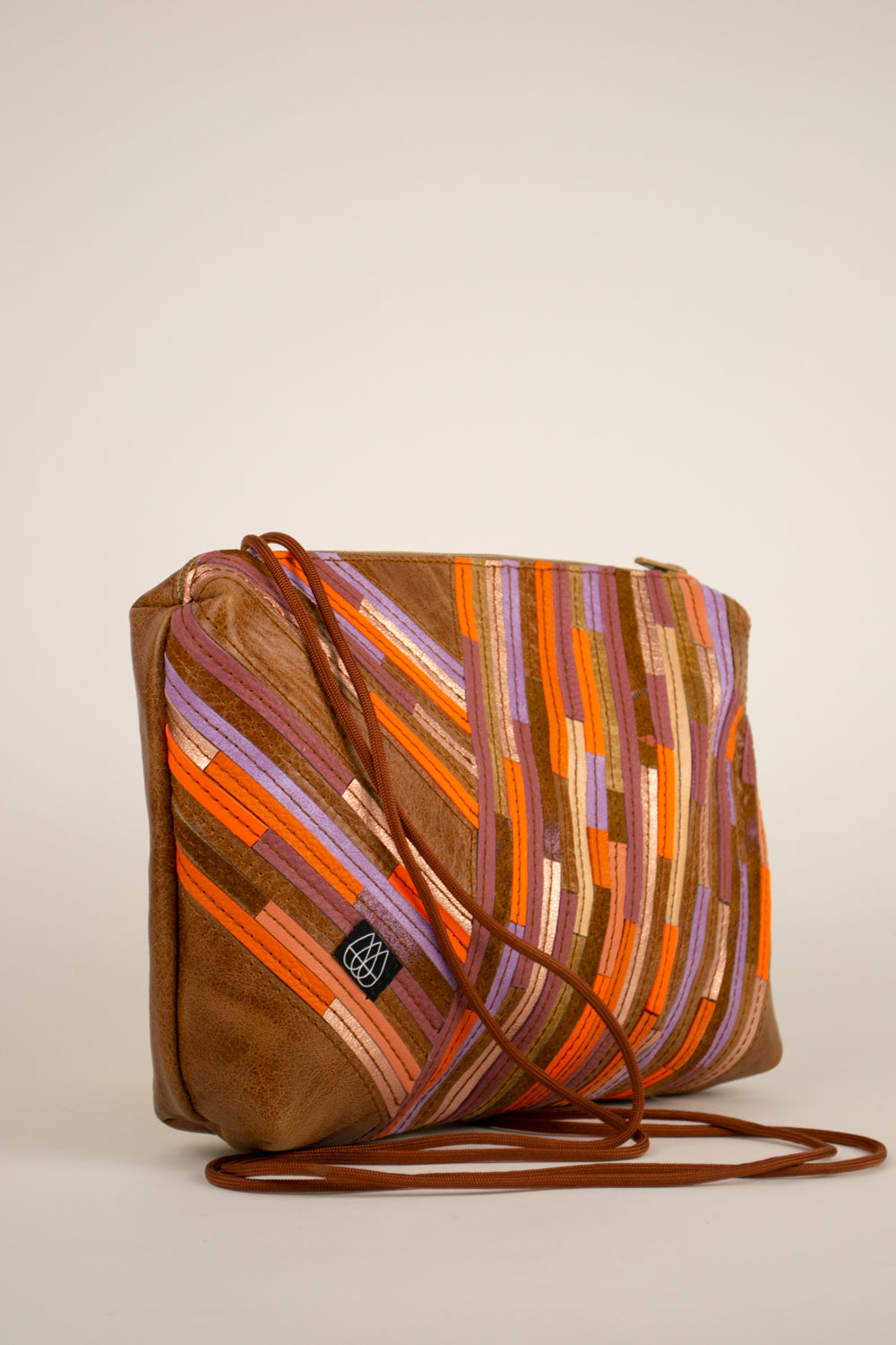 Festival Bag Crazy Stripes / Black