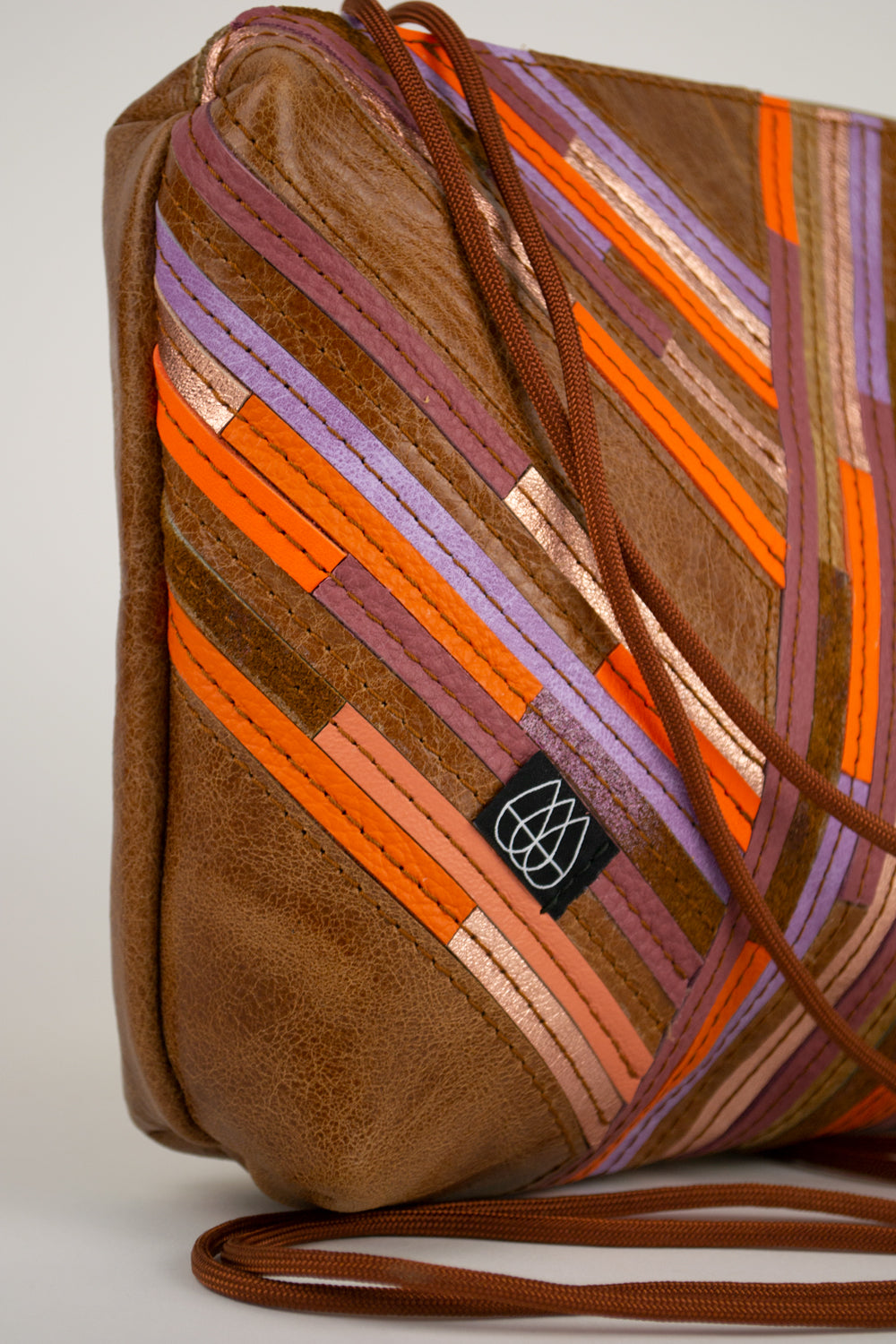 Festival Bag Crazy Stripes / Black