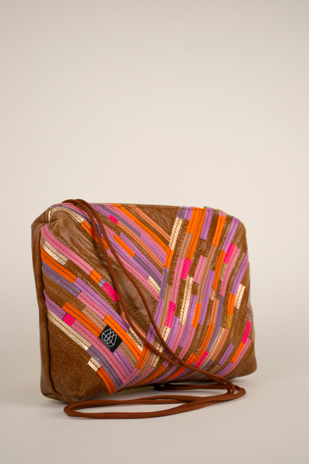 Festival Bag Crazy Stripes / Black