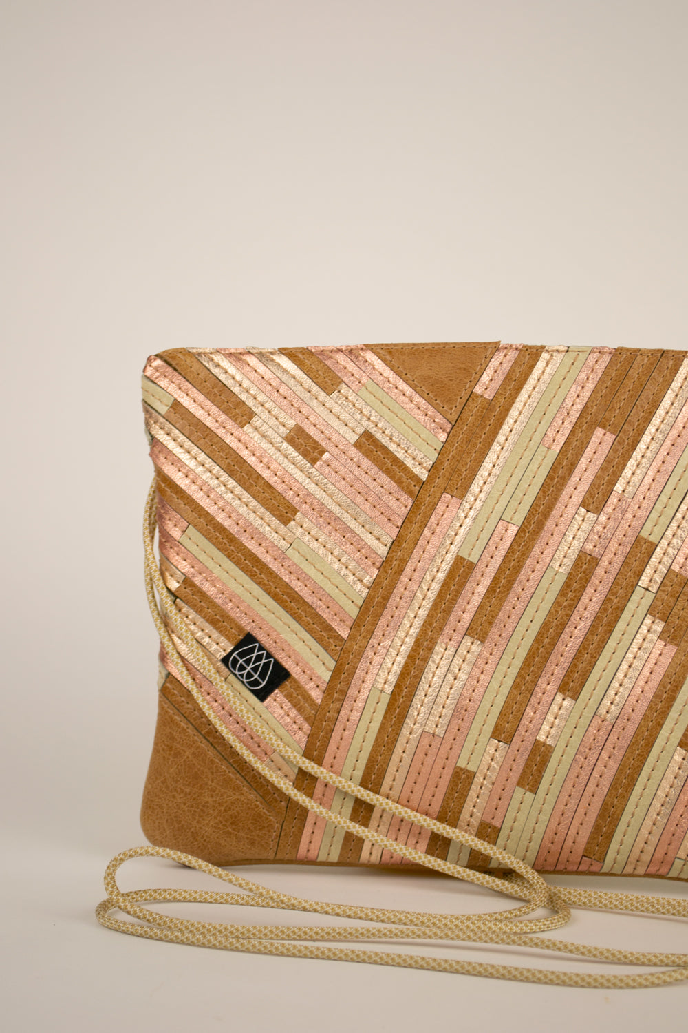 Festival Bag Crazy Stripes / Black