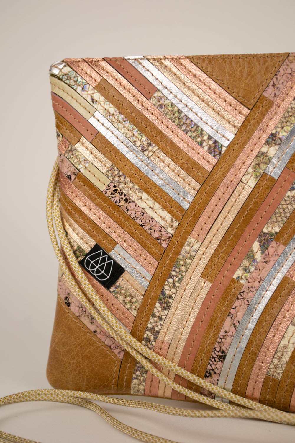 Festival Bag Crazy Stripes / Black