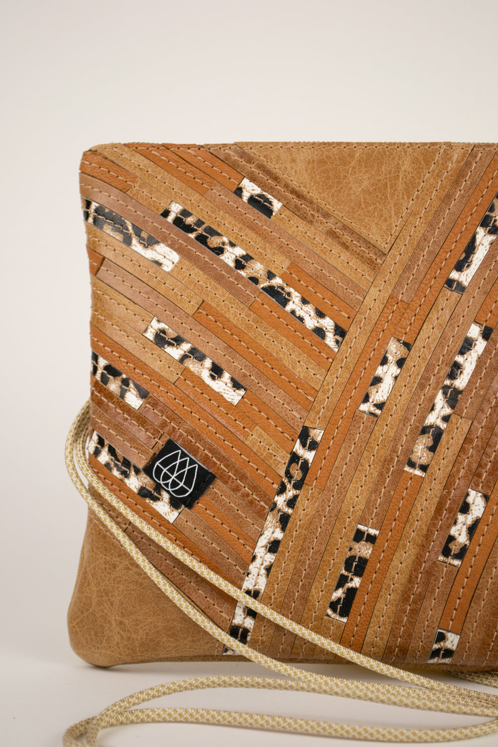 Festival Bag Crazy Stripes / Black