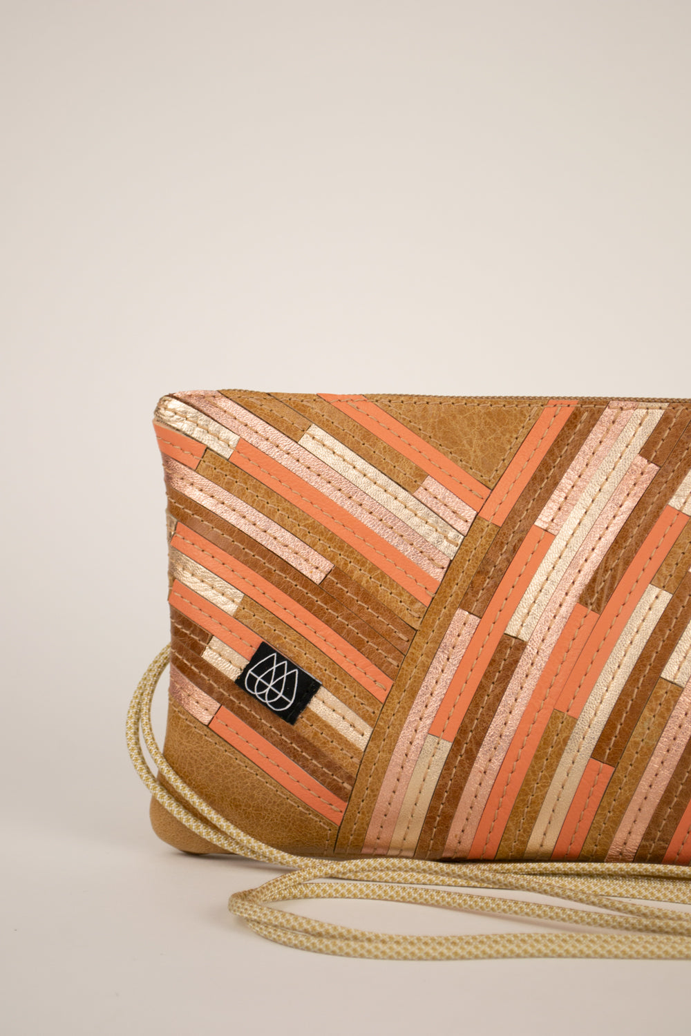 Festival Bag Crazy Stripes / Black