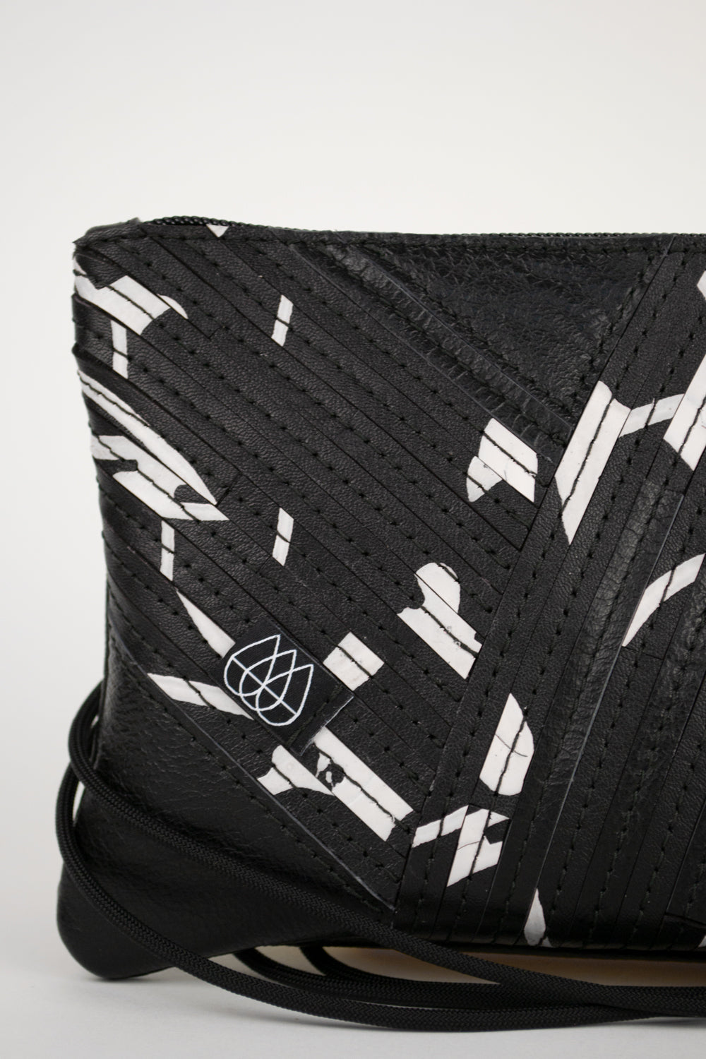 Festival Bag Crazy Stripes / Black