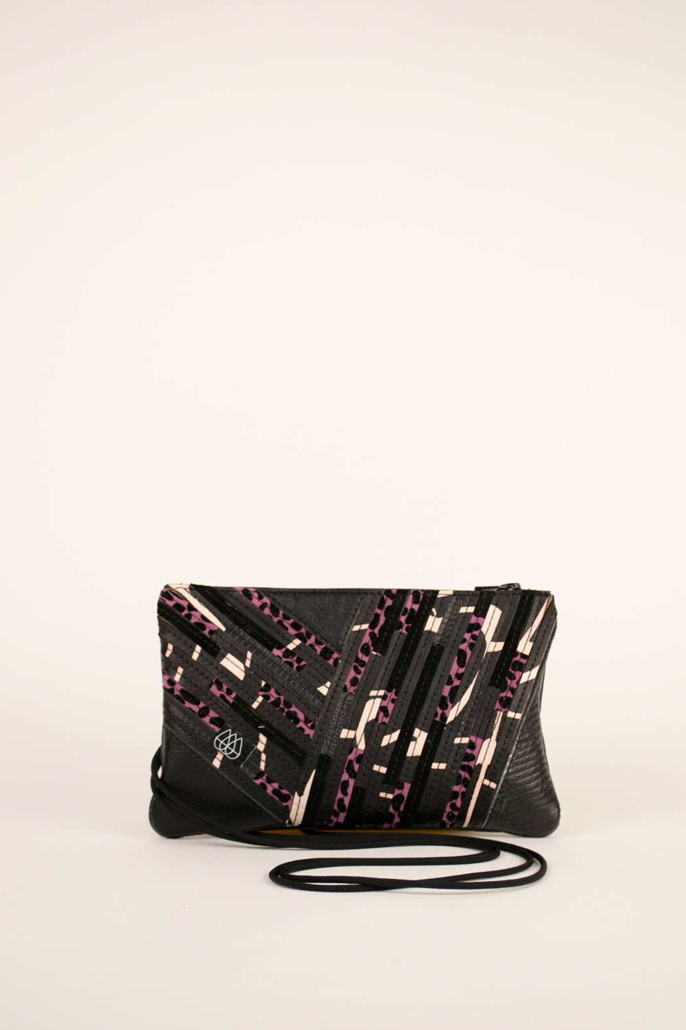 Festival Bag Crazy Stripes / Black
