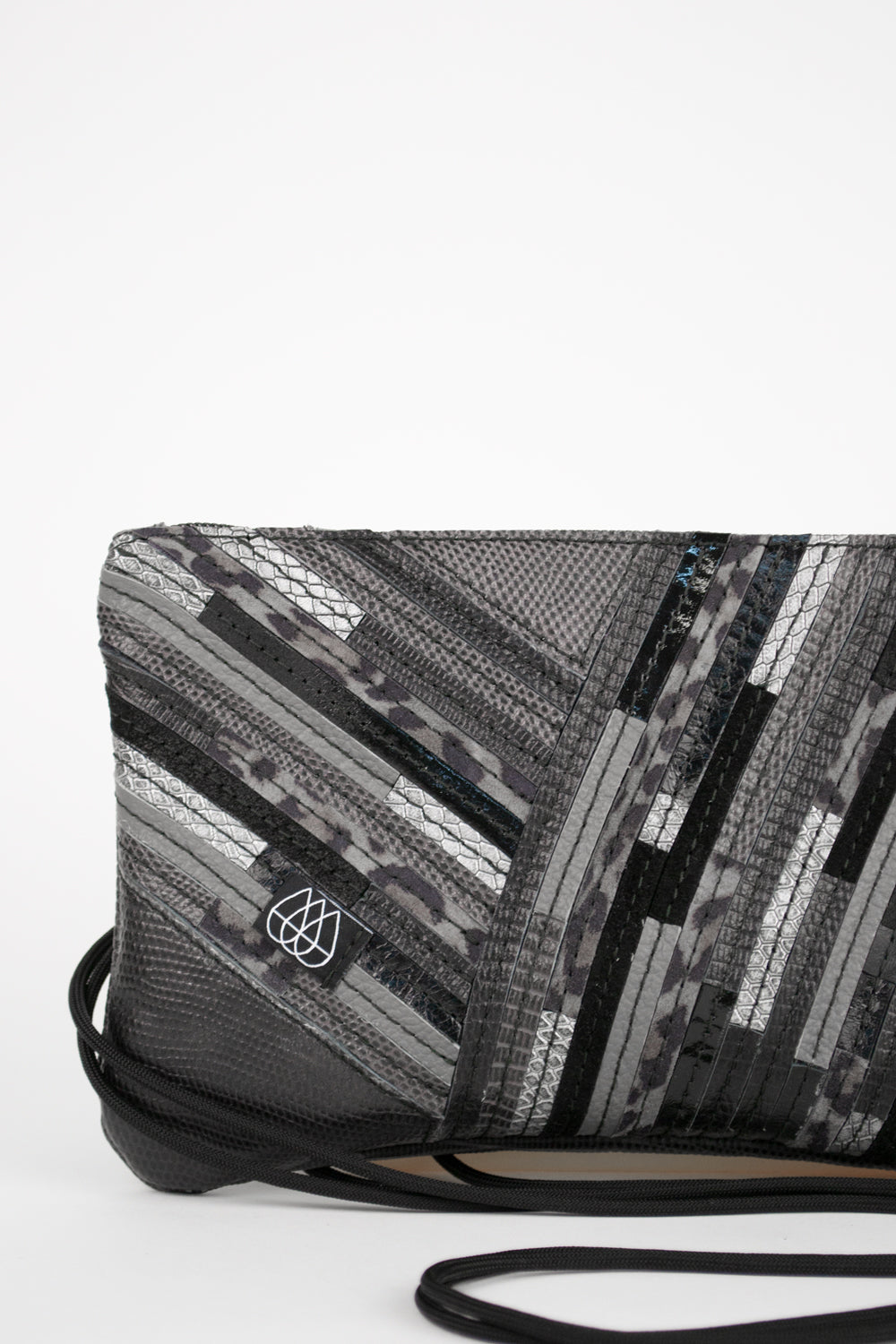 Festival Bag Crazy Stripes / Black