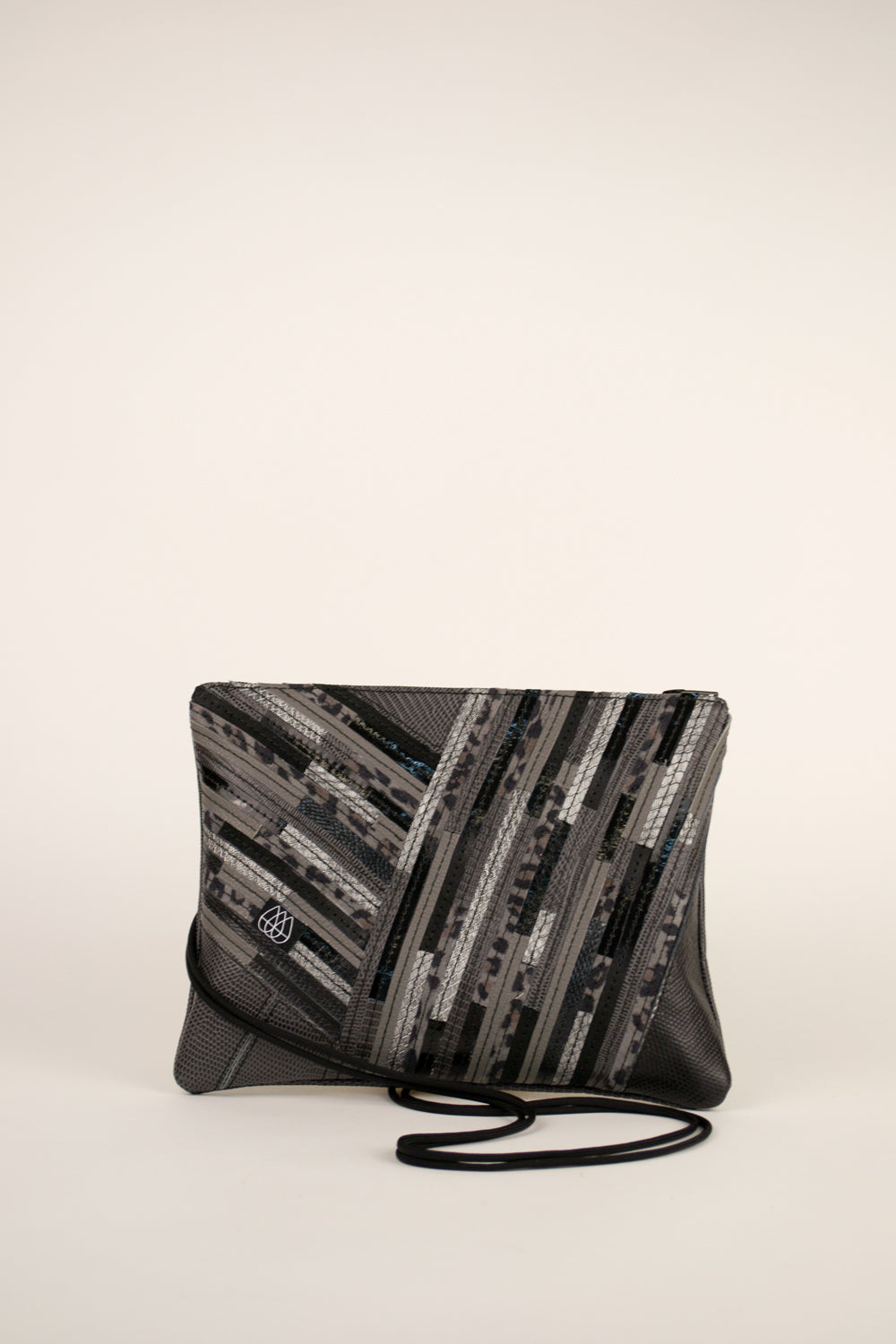 Festival Bag Crazy Stripes / Black