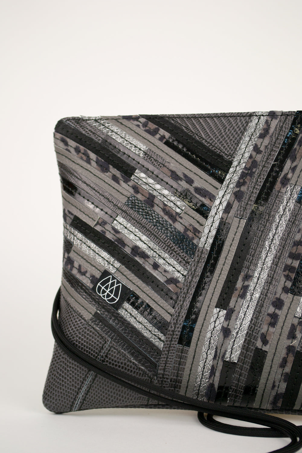 Festival Bag Crazy Stripes / Black
