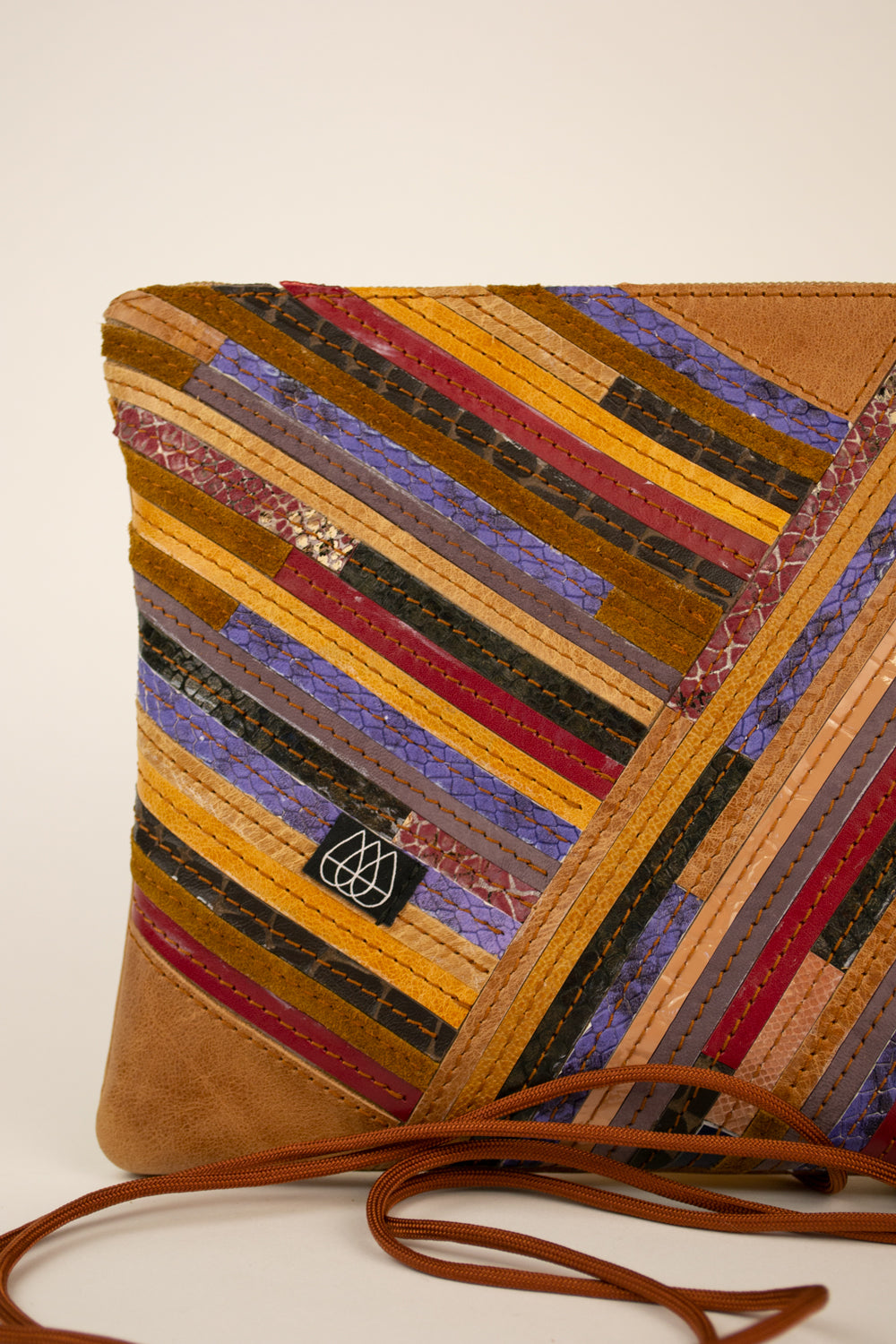 Festival Bag Crazy Stripes / Black