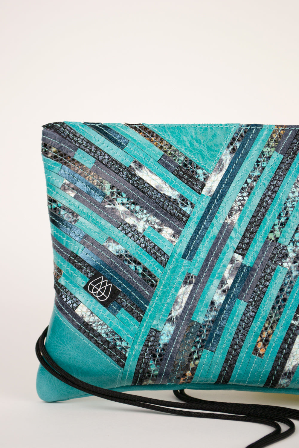 Festival Bag Crazy Stripes / Black