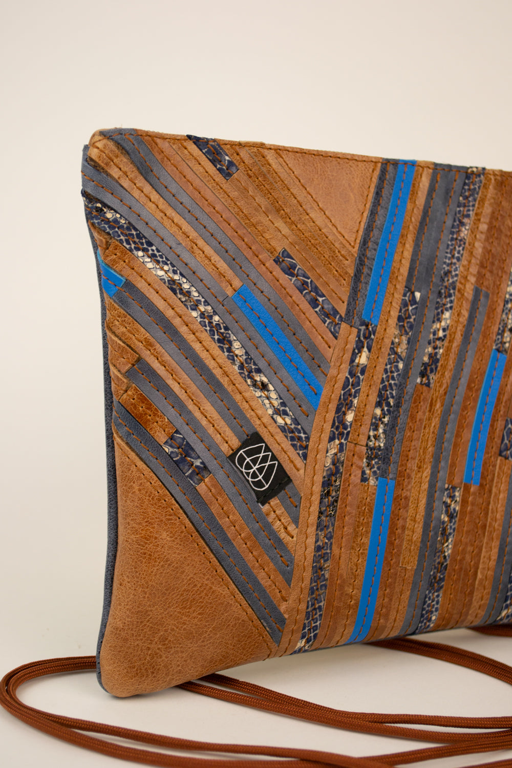 Festival Bag Crazy Stripes / Black