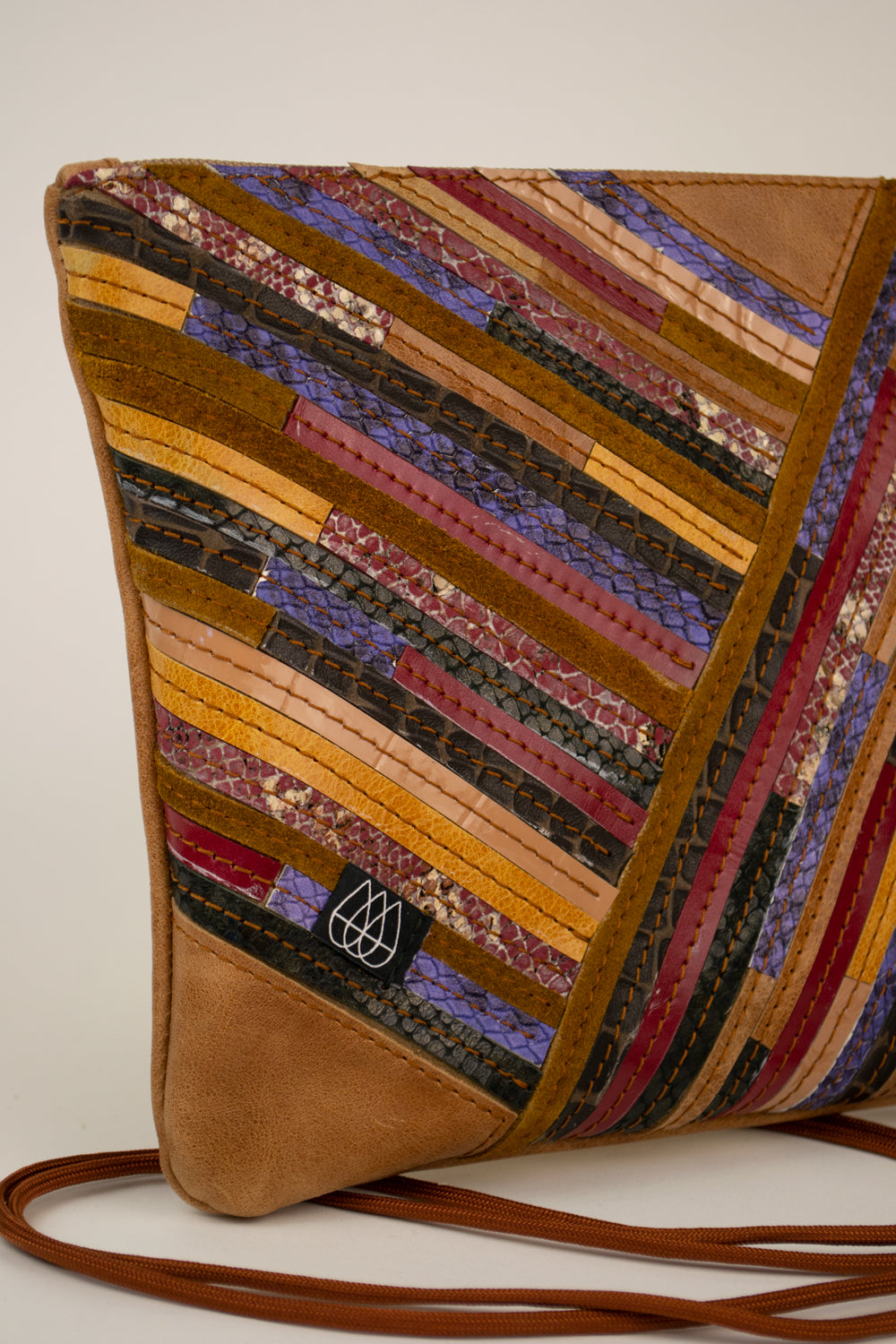 Festival Bag Crazy Stripes / Black