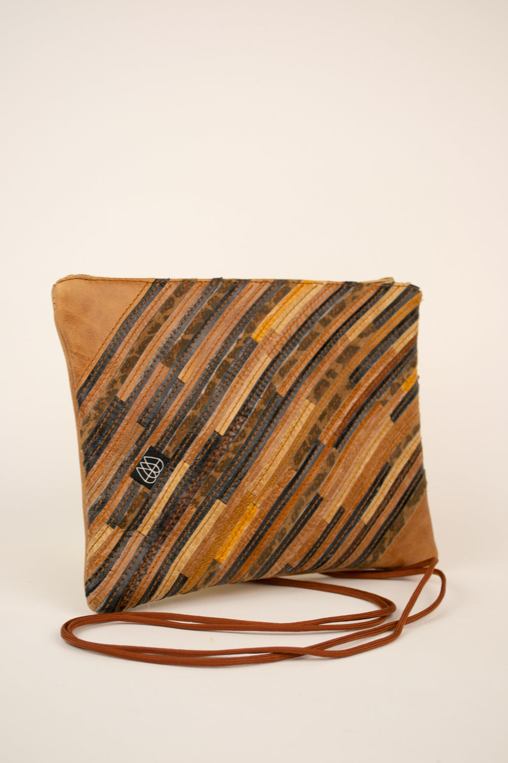 Festival Bag Crazy Stripes / Black