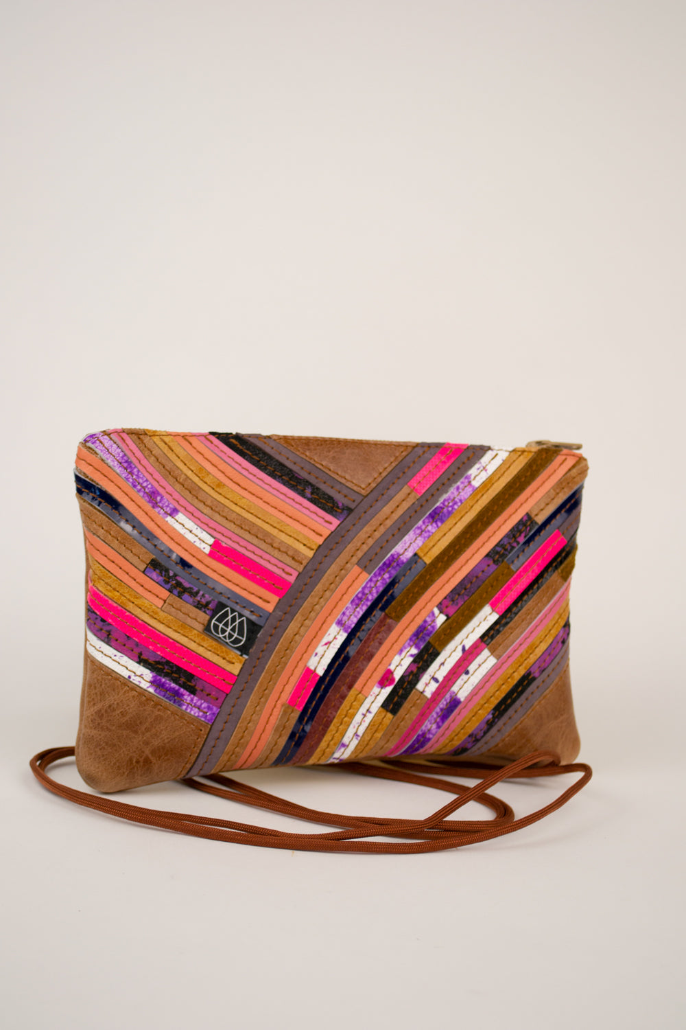 Festival Bag Crazy Stripes / Black