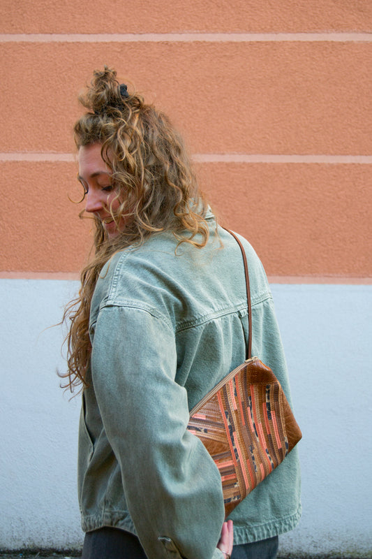 Festivaltasche Crazy Stripes / Grapefruit Leo / Large