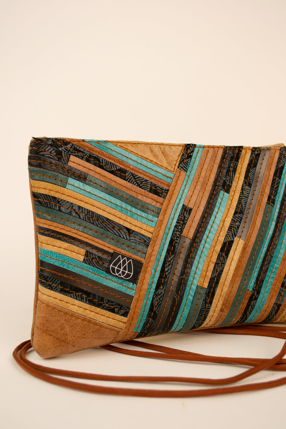 Festival Bag Crazy Stripes / Black