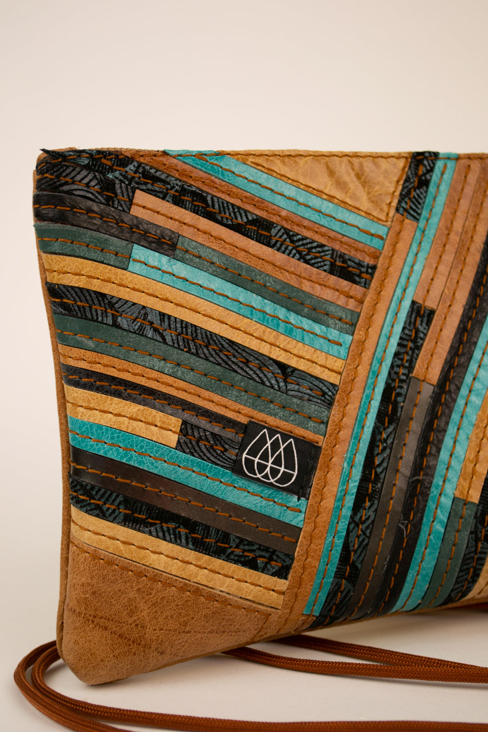 Festival Bag Crazy Stripes / Black