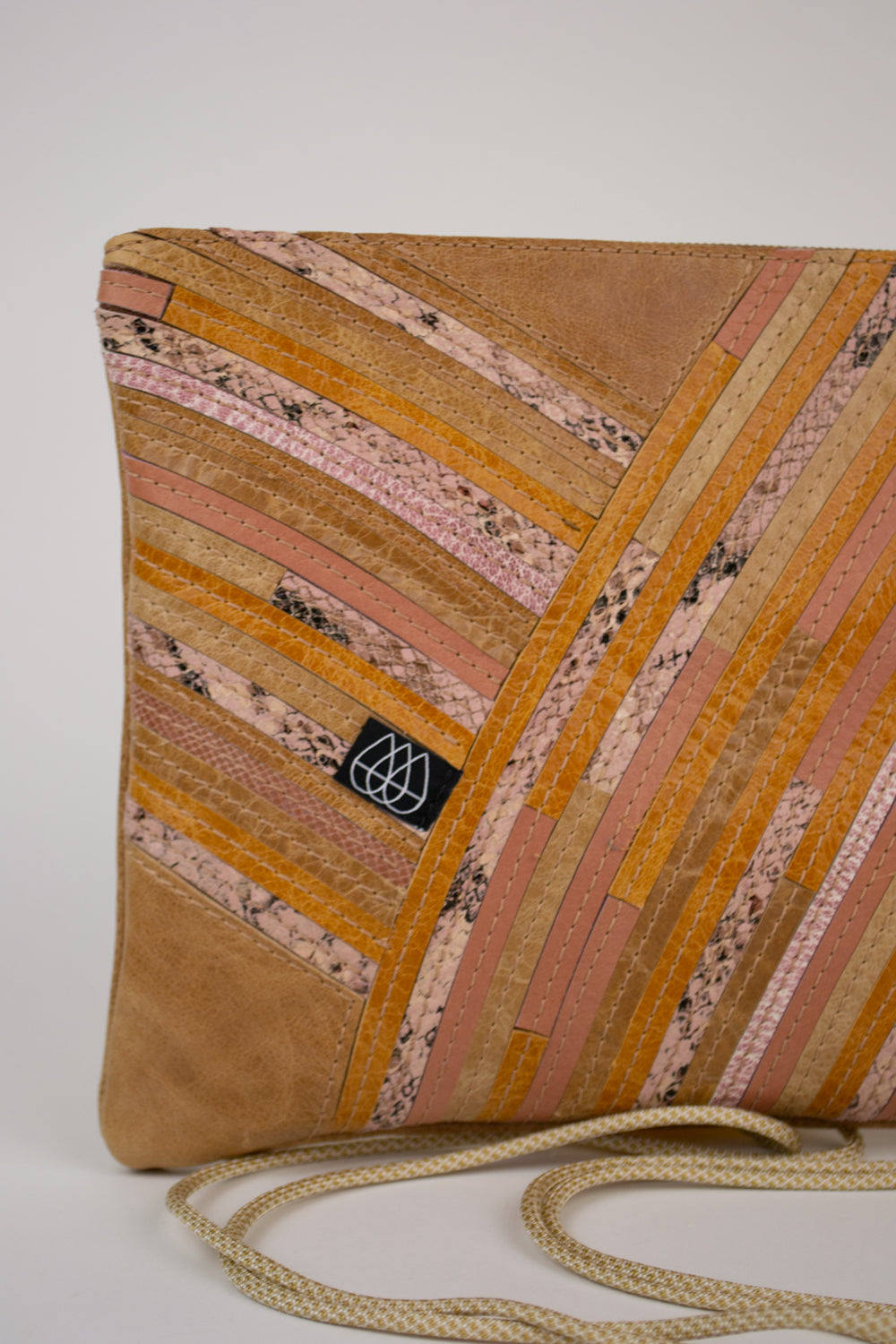 Festival Bag Crazy Stripes / Black