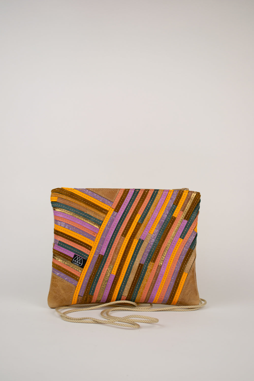 Festival Bag Crazy Stripes / Black