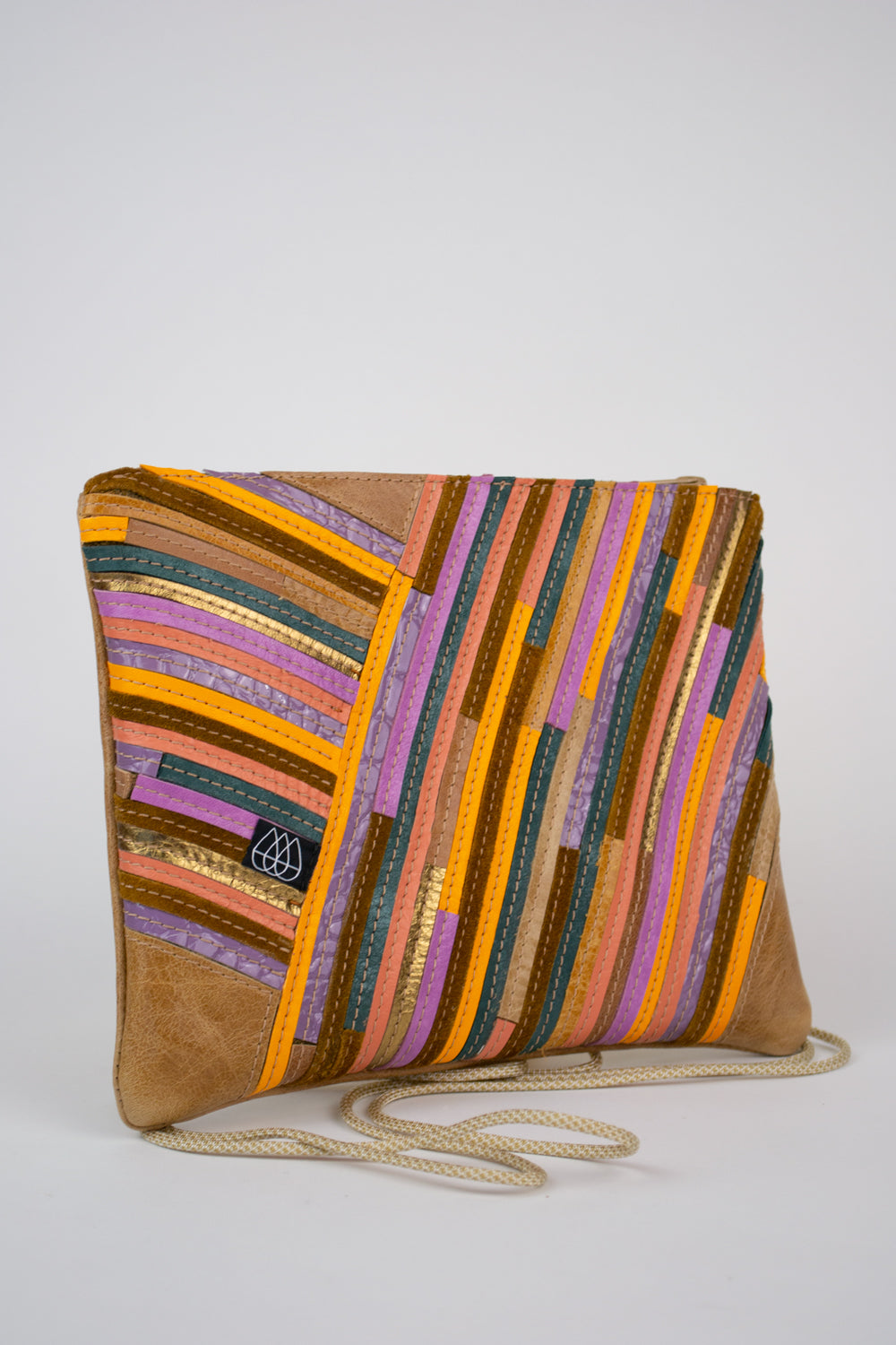 Festival Bag Crazy Stripes / Black