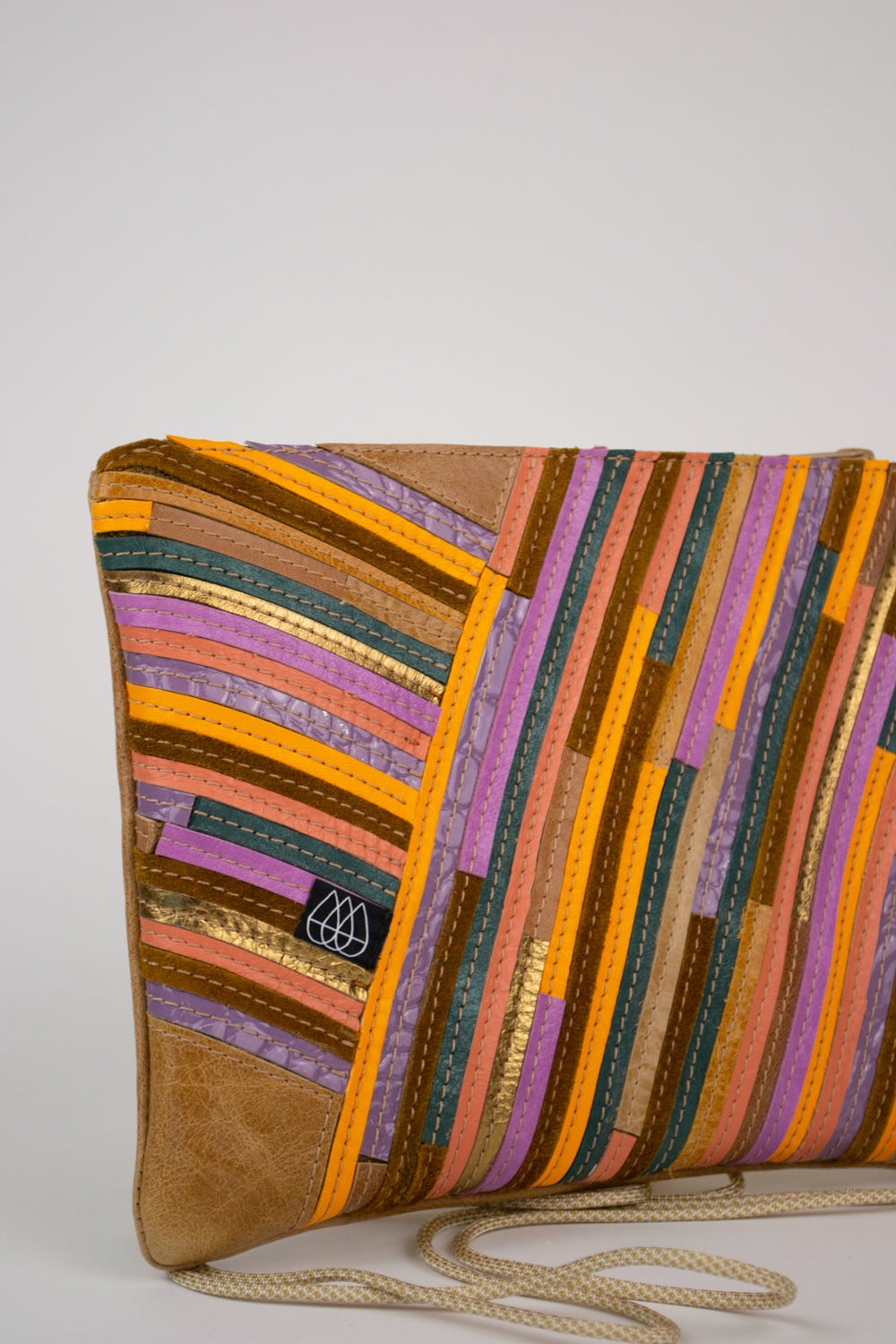Festival Bag Crazy Stripes / Black