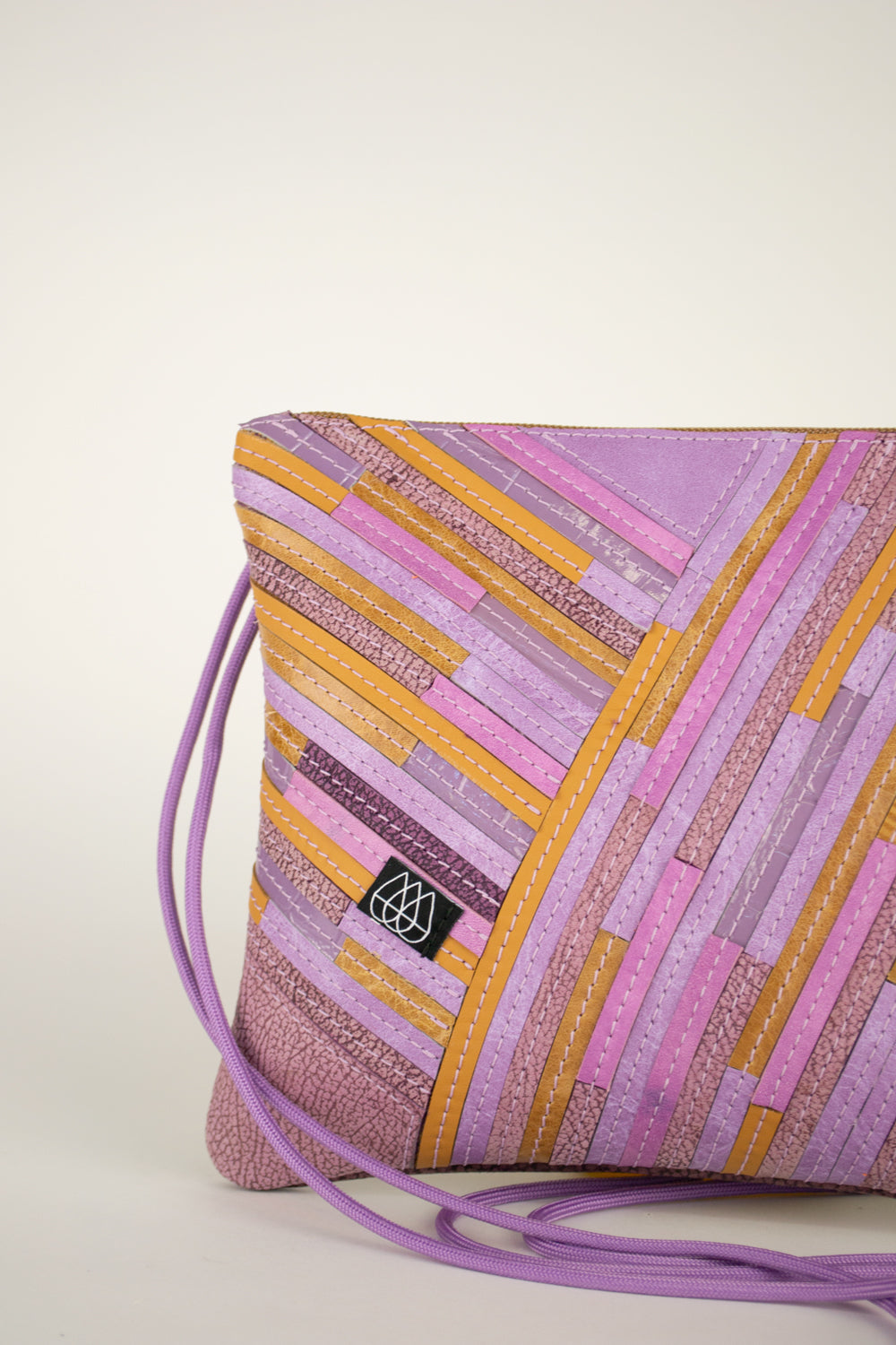 Festival Bag Crazy Stripes / Black