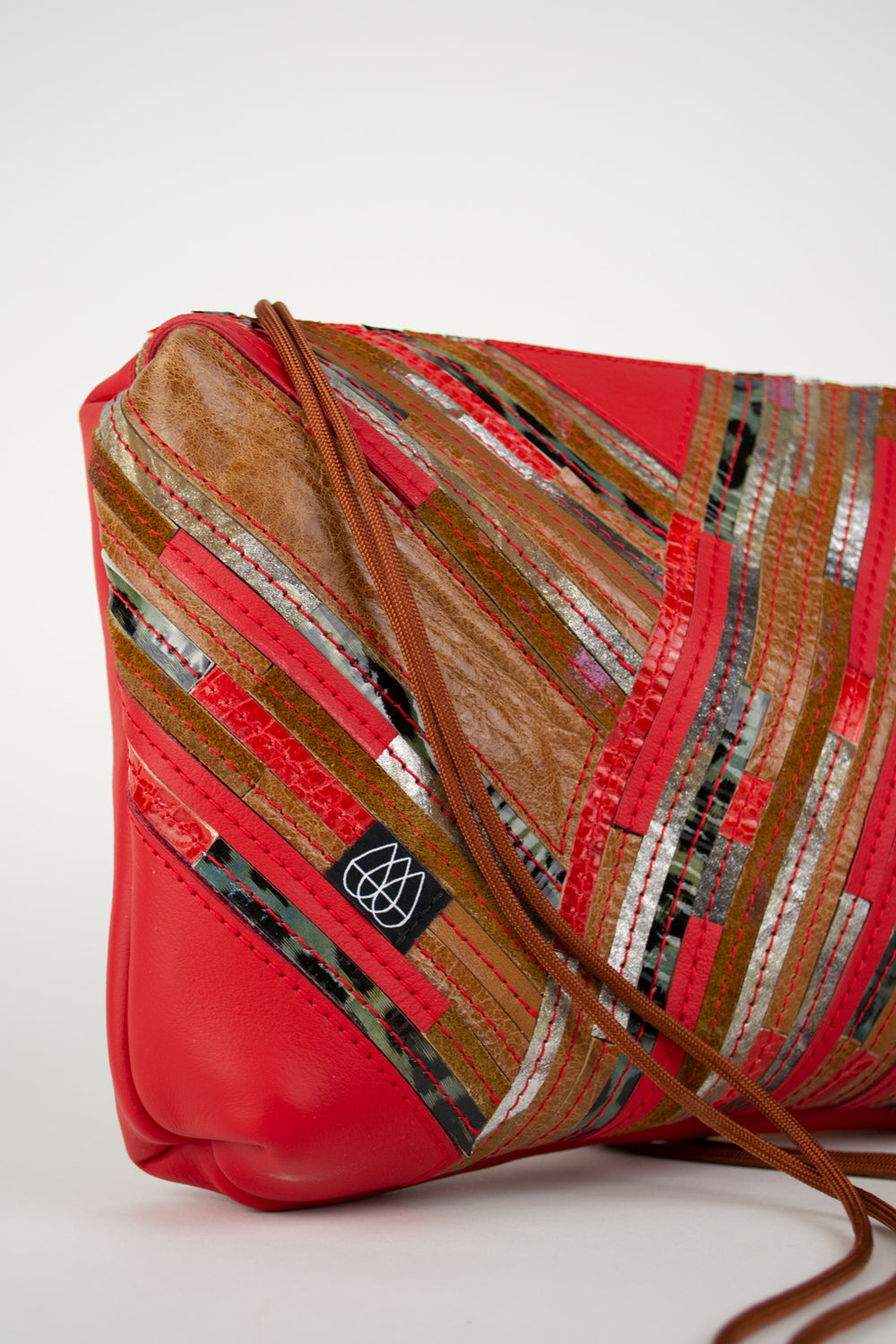 Festival Bag Crazy Stripes / Black