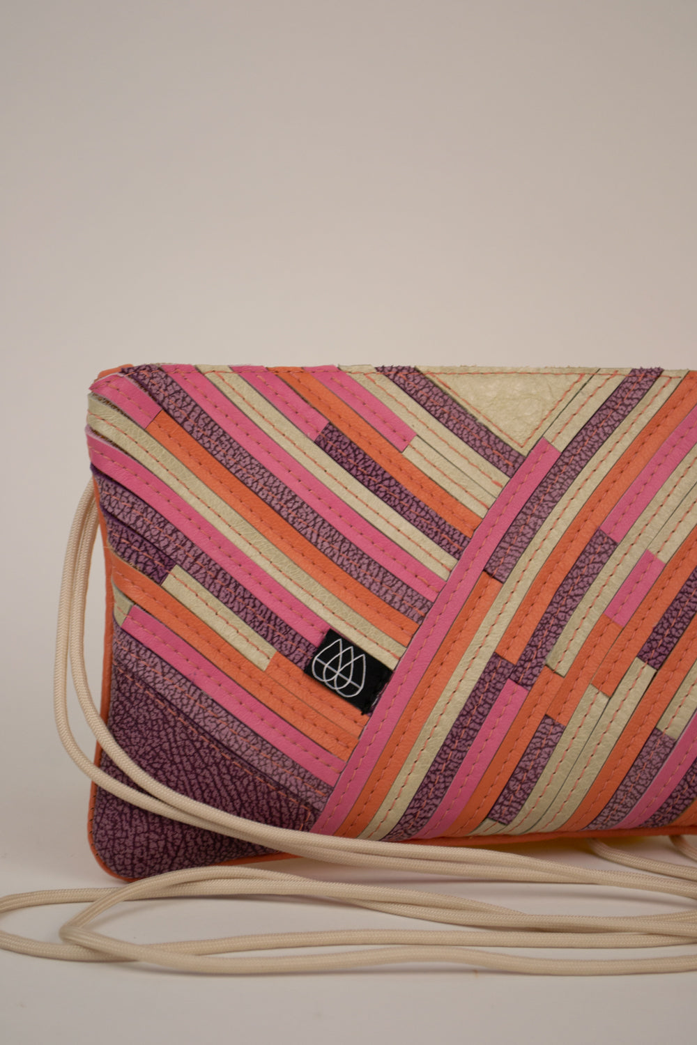 Festival Bag Crazy Stripes / Black