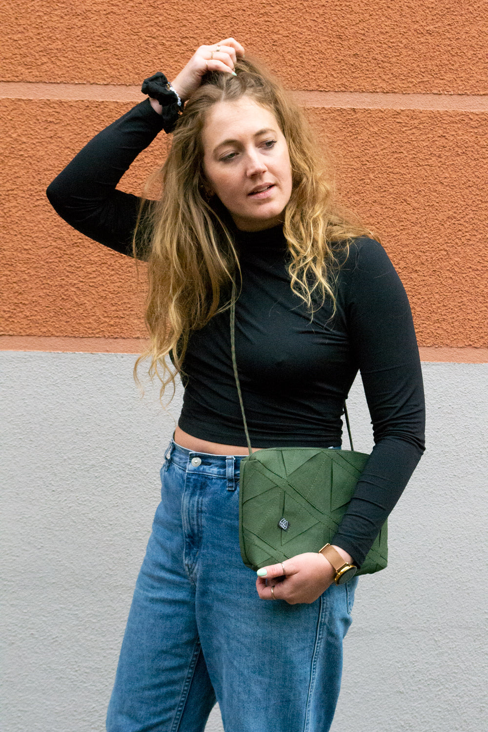 Festival Bag Fiber Oliv