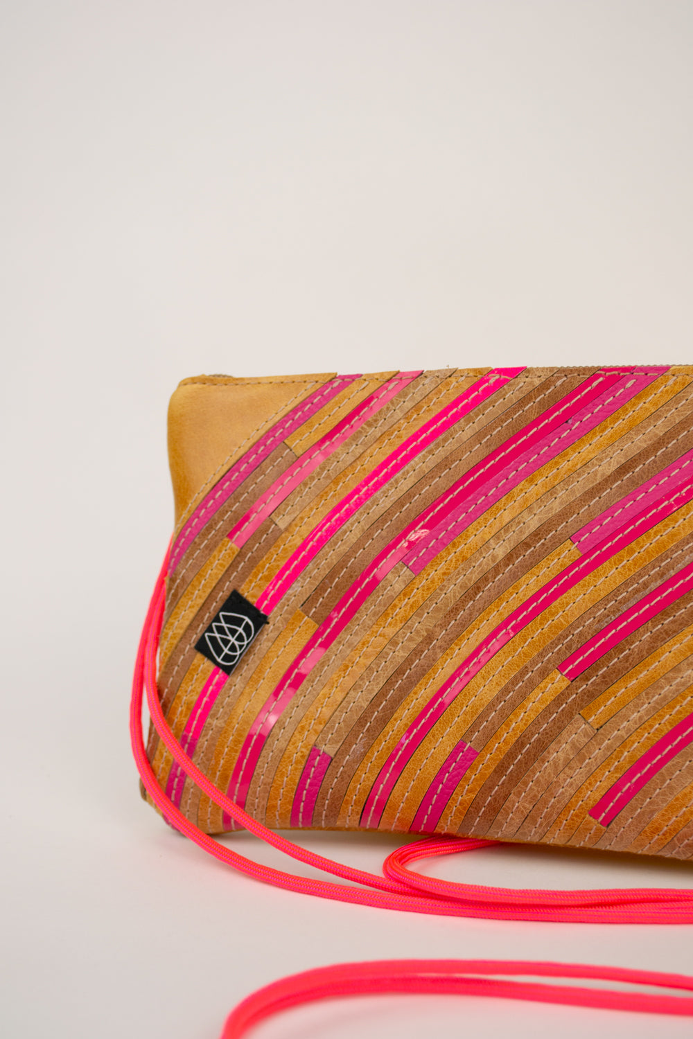 Festival Bag Crazy Stripes / Black