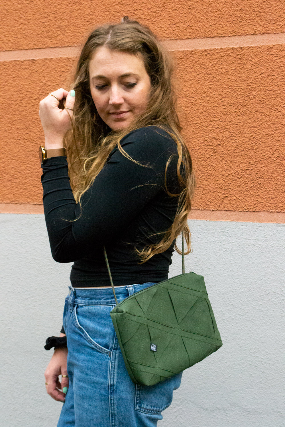 Festival Bag Fiber Oliv