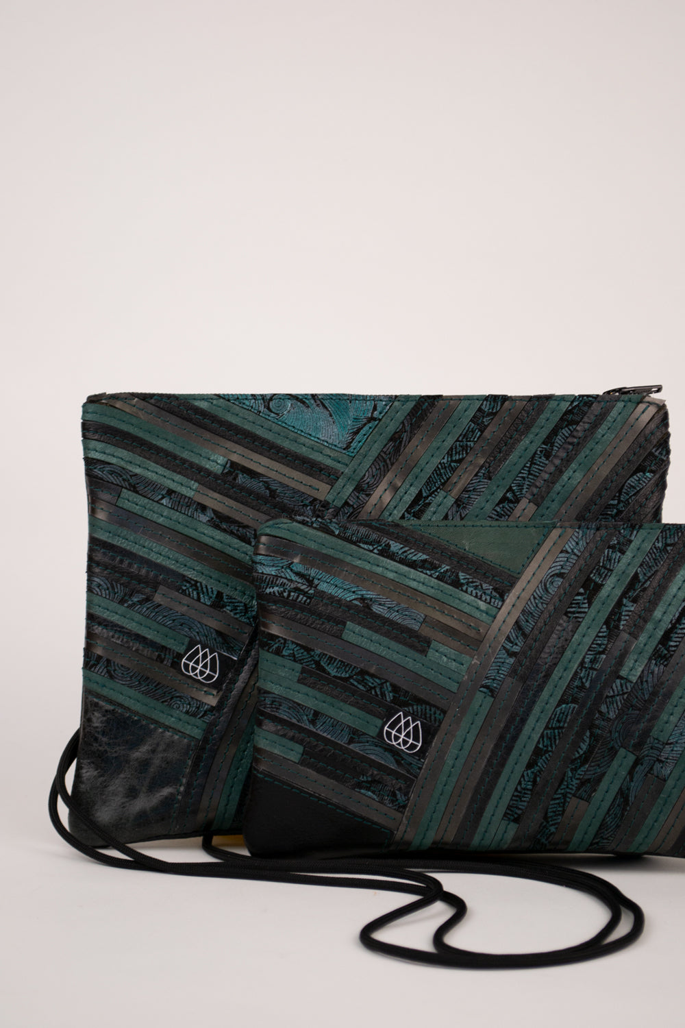 Festival Bag Crazy Stripes / Black