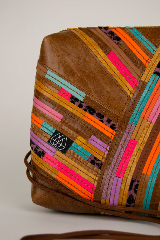 Festival Bag Crazy Stripes / Black